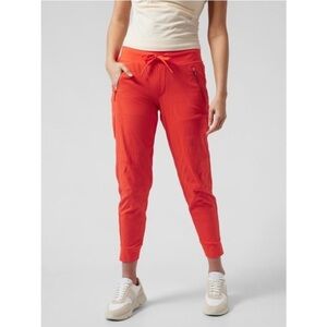 Athleta Trekkie North Jogger in Orange Size 2